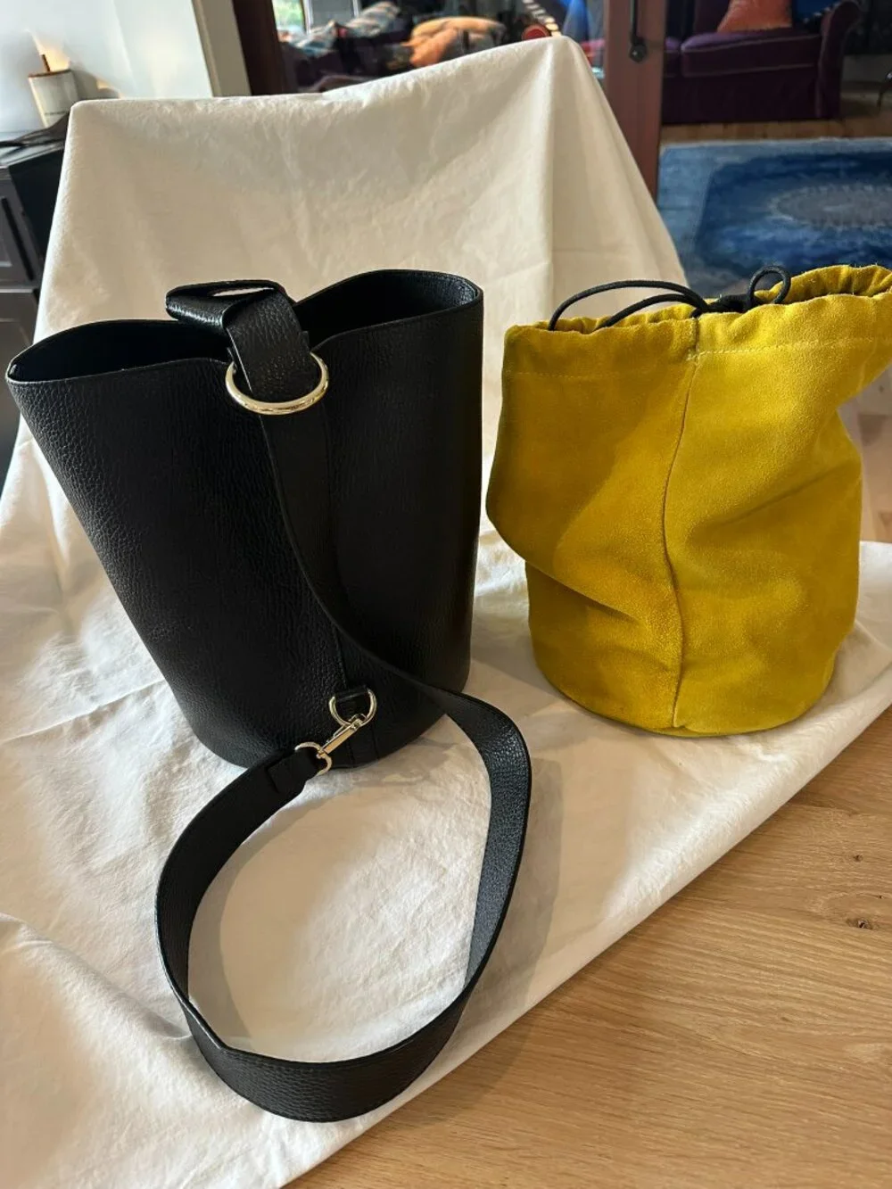 Russell Bromley bucket bag